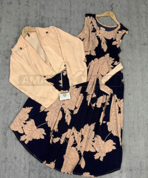 Imported Georgette Cote Maxi Dress