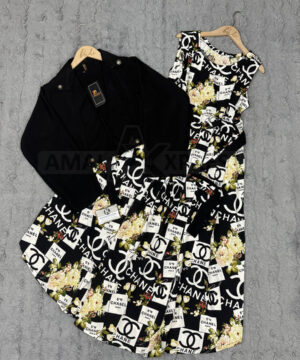 Imported Georgette Cote Maxi Dress P19