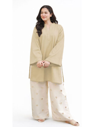 Skeen Heart Embroidered Khaddar 2-Piece Set