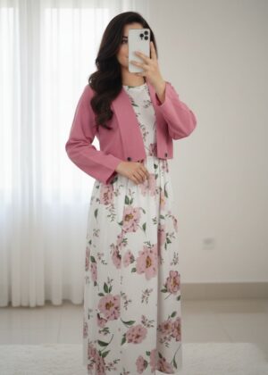 Cote Maxi Dress – Elegant 2-Piece Flowy Outfit